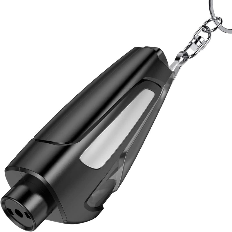 3-in-1 Auto-Notfall-Schlüsselanhänger: Glasbrecher & Gurtschneider