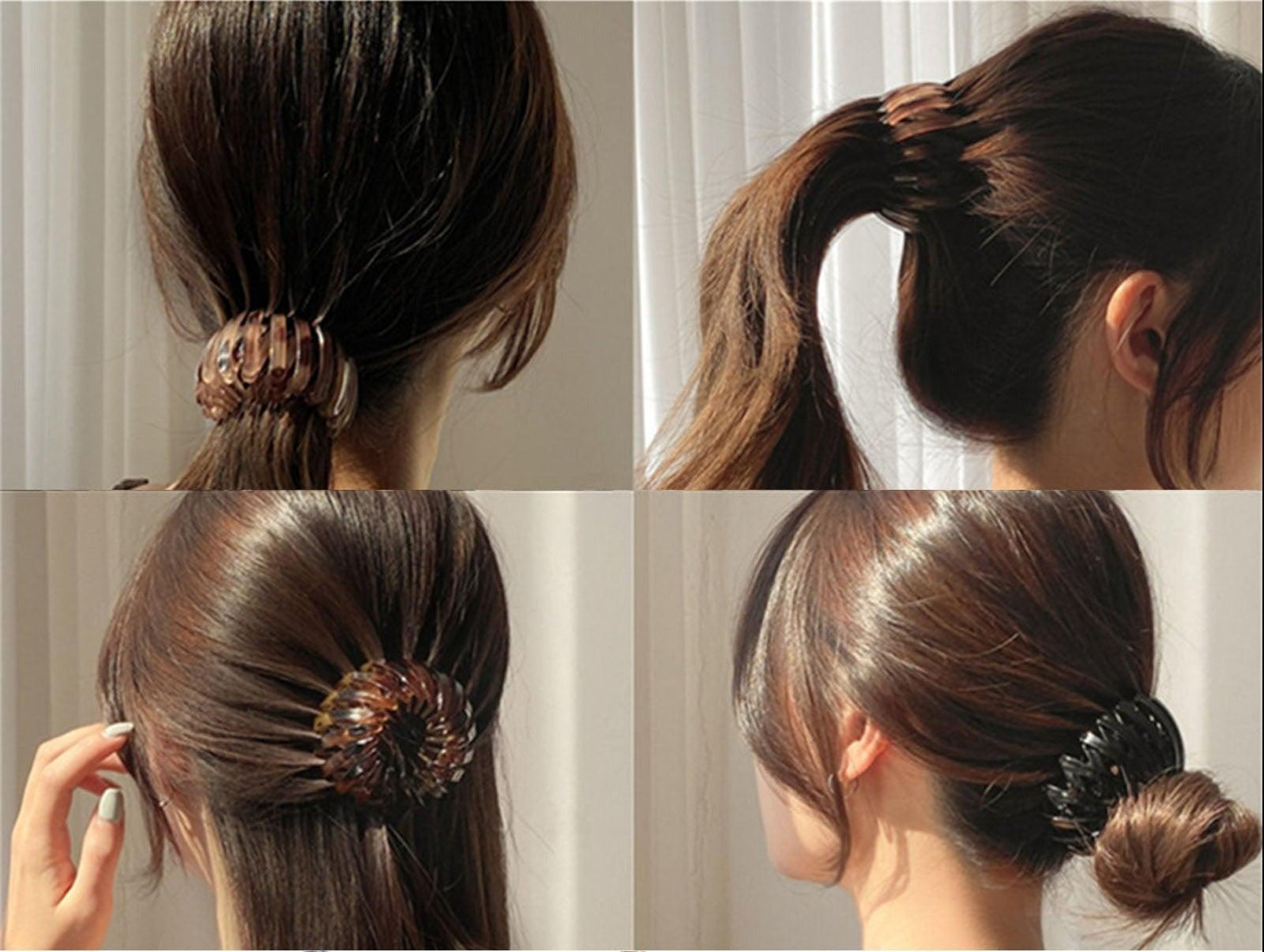 5 Vogelnest-Haarspangen Für Damen – Vintage Stil, Rutschfest, Für Alle Haartypen